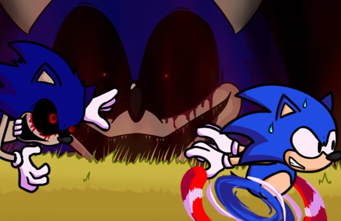 FNF VS Sonic.EXE: Confronting Yourself (Retake) · Jogar Online Grátis